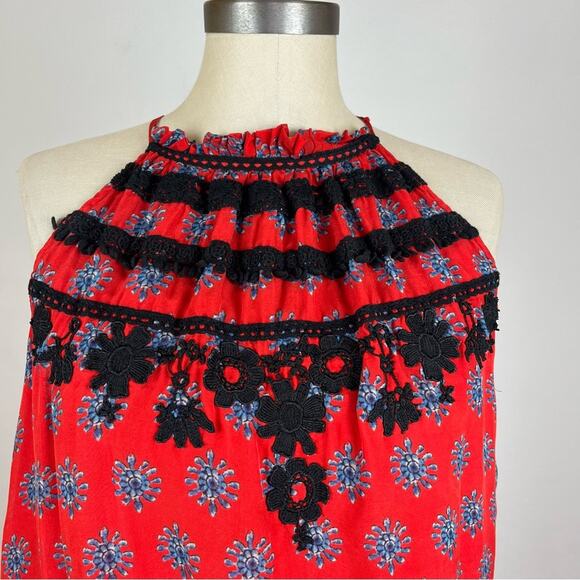 Anthropologie Carolina K Fiore Silk Halter Dress - Picture 4 of 8